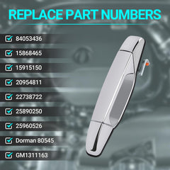 MNJWS front right door handle installed—factory-like look and reliable operation