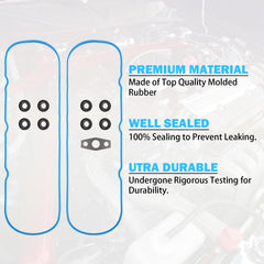 MNJWS gasket kit components laid out for thorough valve repair