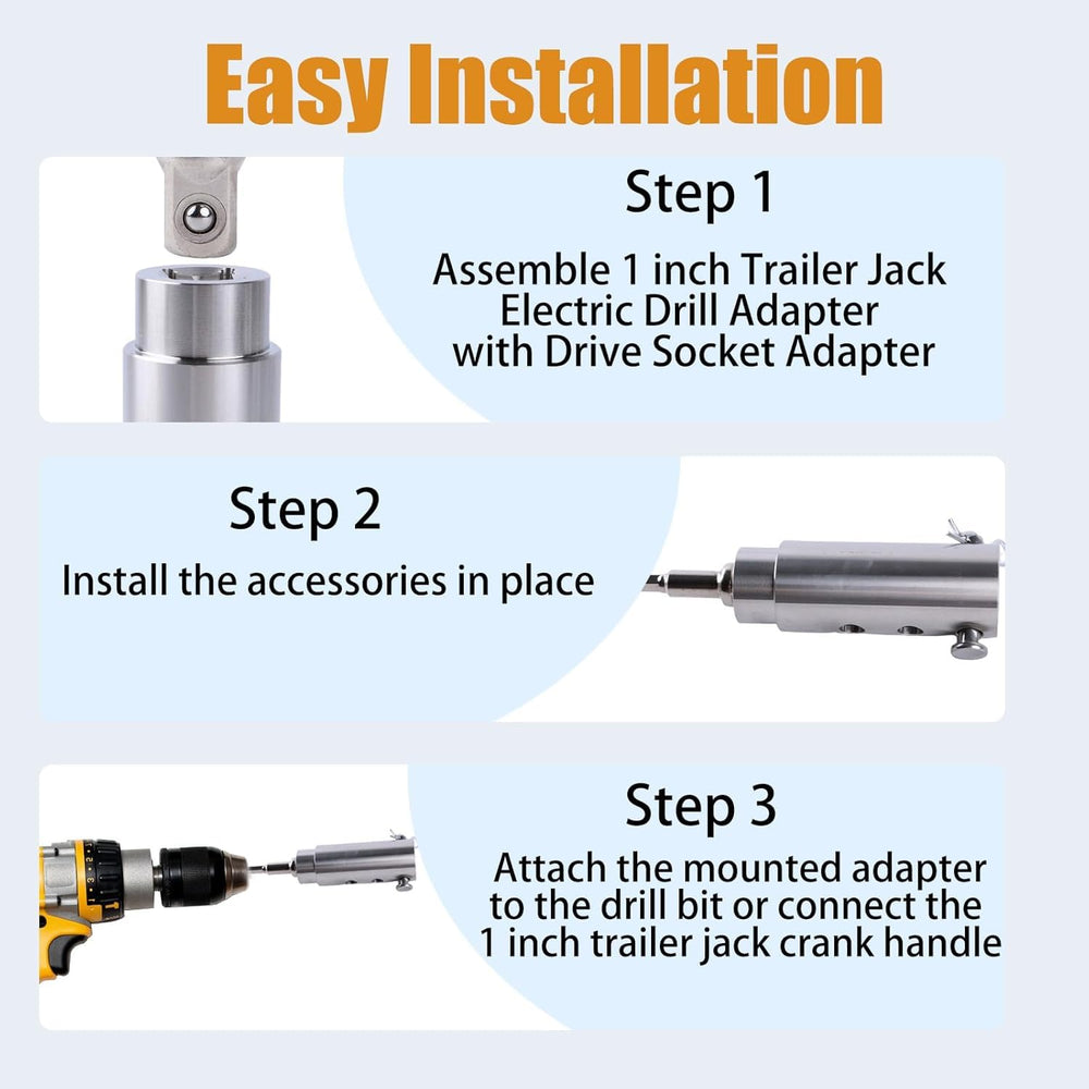 Moalaok 1-inch jack compatibility supports replacement of the original handle.