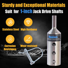 Moalaok quick-install with wire lock pins for tool-free setup