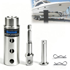 Moalaok trailer jack drill adapter shown for 1-inch drive shaft compatibility and easy operation.