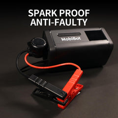 MobiBot 4000A safety clamps highlight spark-free, auto-protection features