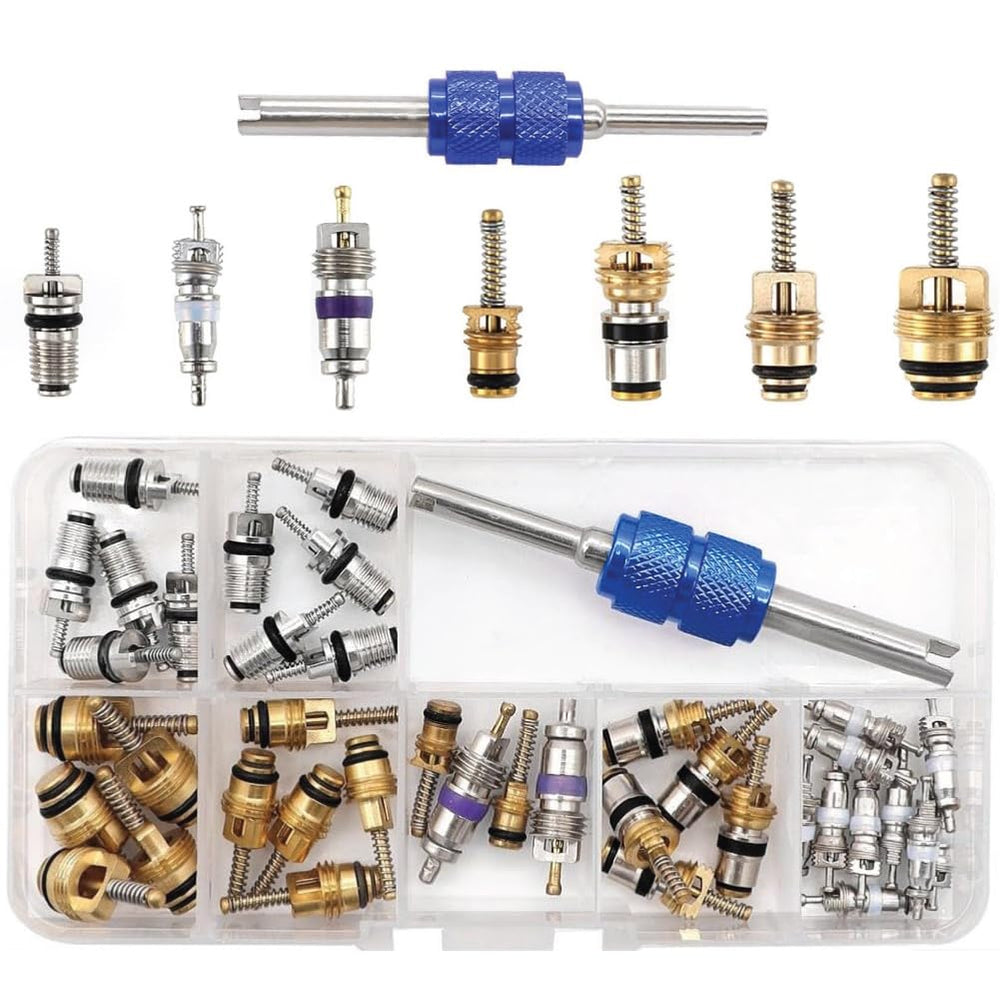 Mobling A/C valve core kit package ready for quick car AC maintenance