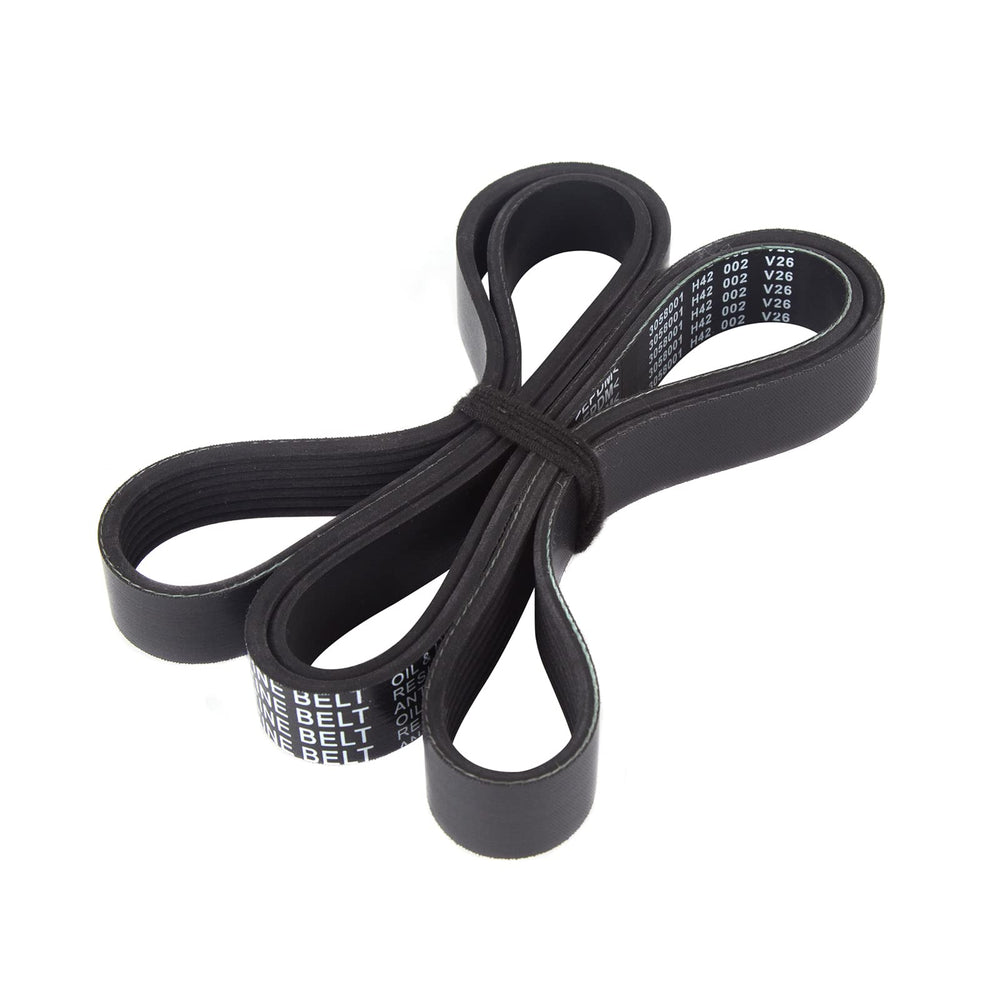 MOCA Autoparts 7PK1781 EPDM belt label confirms part numbers and compatibility.