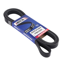 MOCA Autoparts belt with tension guide helps proper alignment during installation.