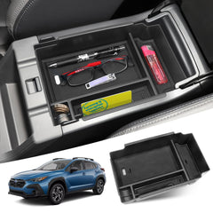 MOCHENT center console organizer for Crosstrek with non-slip pads