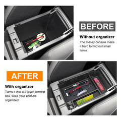 MOCHENT center console organizer for Impreza enhances storage and accessibility