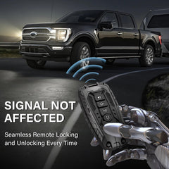 MOCHENT Mech Style glow-in-the-dark buttons enhance night visibility on Ford key fob