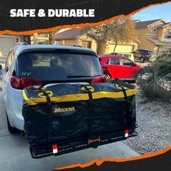 Mockins anchor straps stabilize cargo during road trips