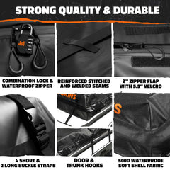 Mockins carry case stores the bag when not in use