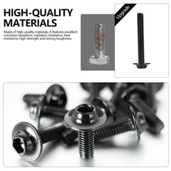MOCODUO M5 16x5mm bolts pack for reliable replacements.