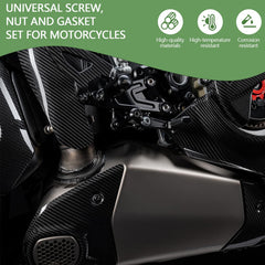 MOCODUO M6 20x6mm bolts pack for durable fairing assembly.