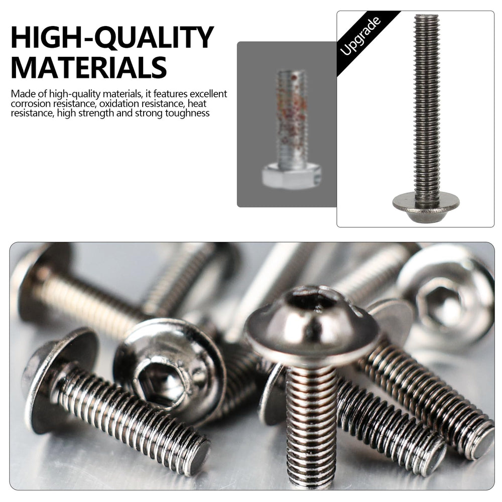 MOCODUO pillars and nylon washers provide proper spacing and vibration dampening.