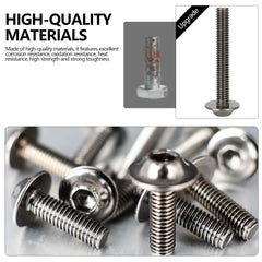 MOCODUO pillars and nylon washers provide proper spacing and vibration dampening.