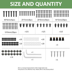MOCODUO stainless steel bolts resist corrosion for durable use.