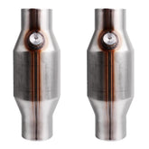 MOCW 2.5in universal front catalytic converter with universal fit for many models