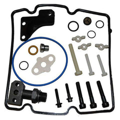 MOCW 6.0L STC HPOP kit front view with updated leak-resistant fitting