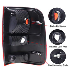 MOCW rear brake light housing left side for Ford F-150 durable replacement.