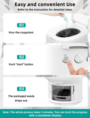 Modiwell Dry Flush R1808 charging mode demonstrates rechargeable power option