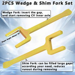 MOEBULB 12020 shim fork for bridging larger gaps on stubborn axles