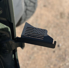 MOEBULB peg insertion into door hinge with a wrench for secure fit
