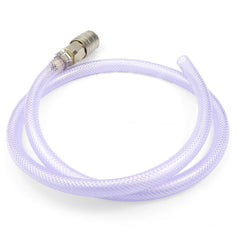 Leak-free connection minimizes spills during draining.