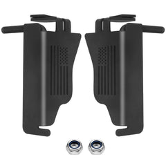 MOEBULB packaging shows 2 pegs and 2 screws for front doors