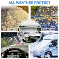 Anti-theft corner pockets secure MOFEEZ cover during door-locked camping