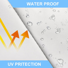 MOFEEZ windshield cover shown on side glass for privacy while parked