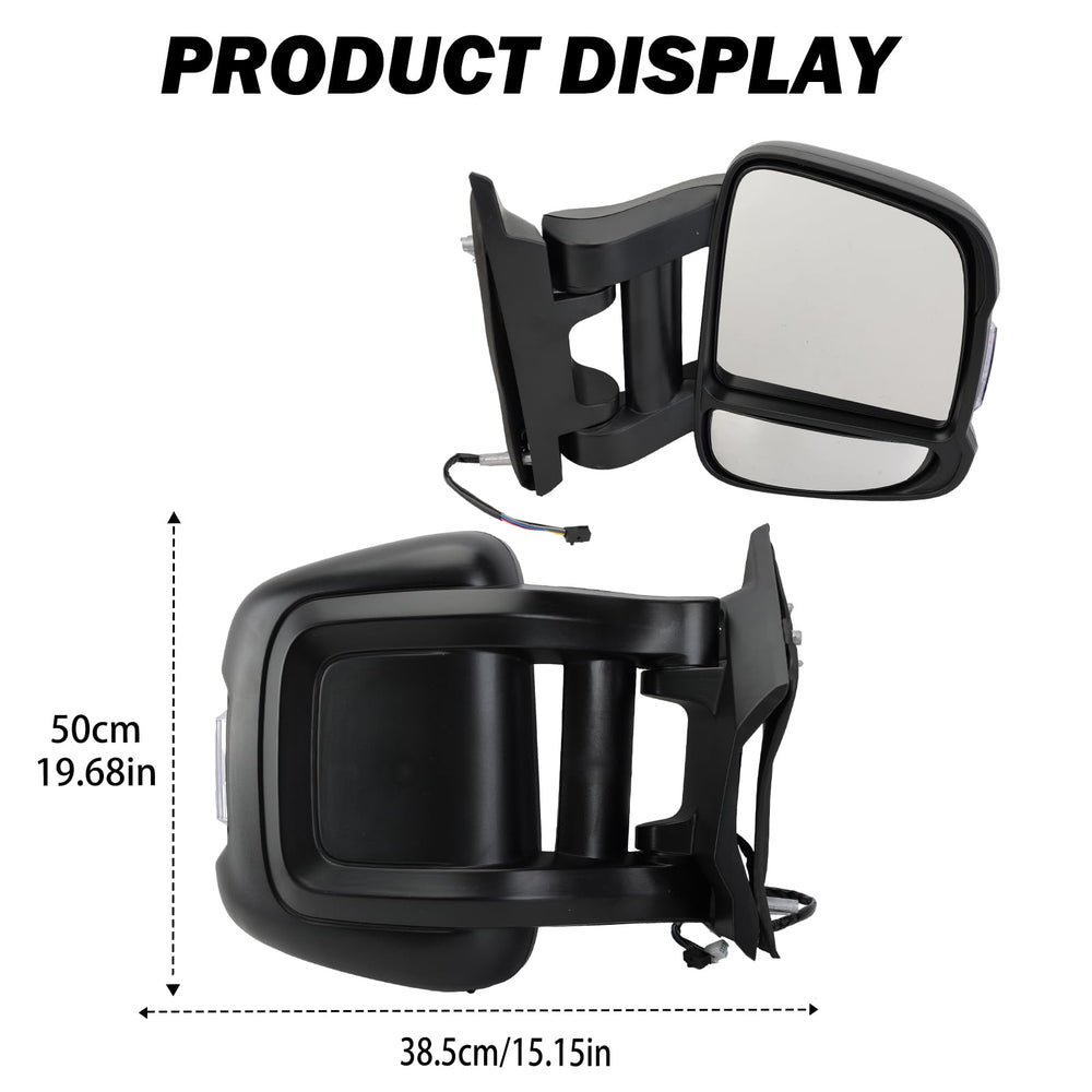 MOFOAP mirror is a direct OE replacement with 8-pin connector