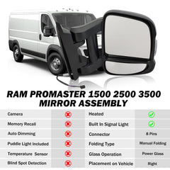 MOFOAP long-arm design broadens your field of view around large vans