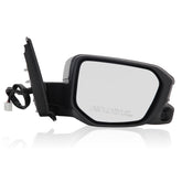 MOFOAP passenger side mirror front view enhances lane-change visibility