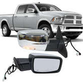 MOFOAP passenger side mirror for Dodge Ram improves rear visibility with a wider view