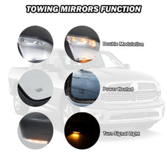 MOFOAP puddle lamp-equipped mirror illuminates the curb at night