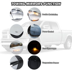 MOFOAP exterior temperature sensor on Ram mirror reads outdoor conditions