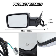 MOFOAP textured ABS shell of Ram mirror
