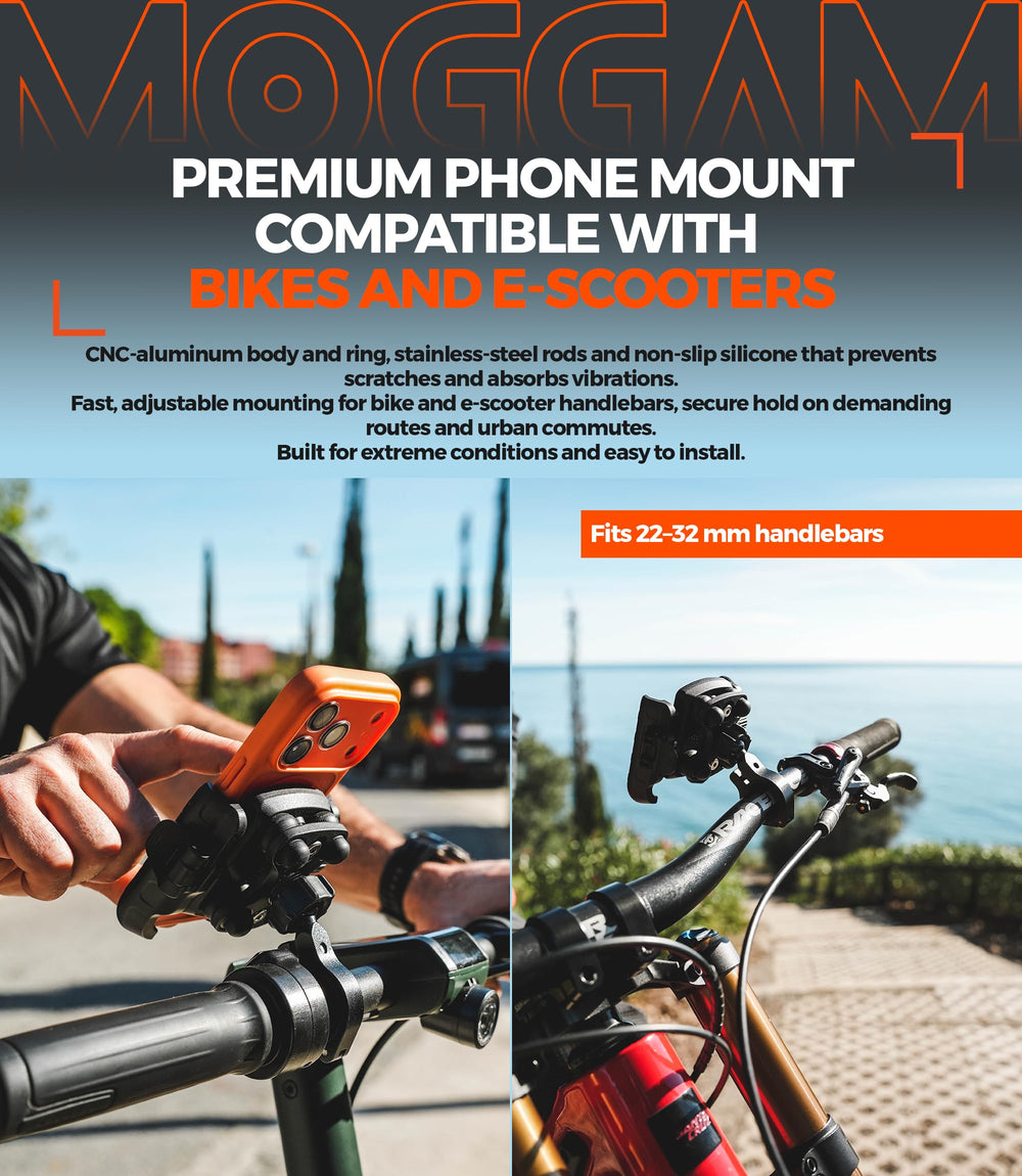 MOGGAM 360-degree rotation for flexible viewing angles