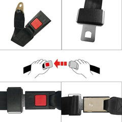 MOHEEN seat belt replacement kit, high-strength polyester for durability.
