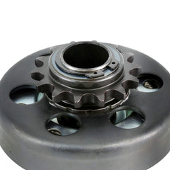 MOJTBE centrifugal clutch with 40-41-420 chain compatibility for smooth power transfer.