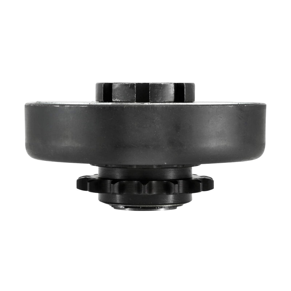 MOJTBE go-kart clutch ready for mini bike and lawn setup.