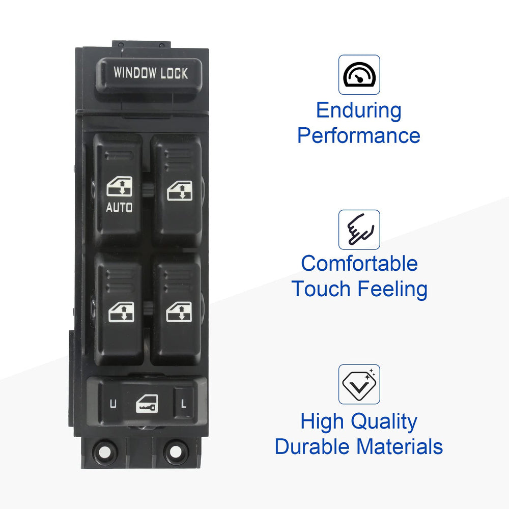 MOJTBE Switch packaging view, ready-to-install replacement for GM SUVs.