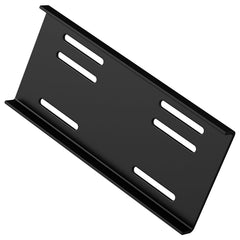 Moker plate features multiple bolt patterns for simplified installation.