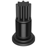 Moker Cummins barring tool engages flywheel housing for easy rotation.