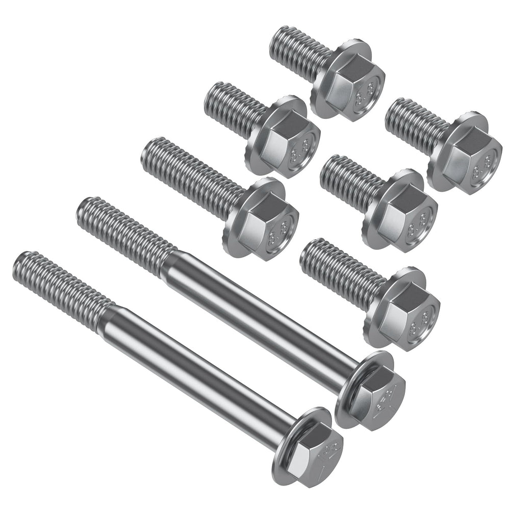 Moker SBC bracket installation-ready kit with hardware included