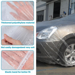 Molain elastic-band design provides a snug fit for sedans and SUVs.