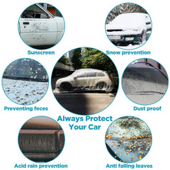 Molain quick-install clear cover lets you inspect the car without removal.