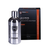 MolecuGard auto light ceramic bottle front view for easy DIY coating on vehicles