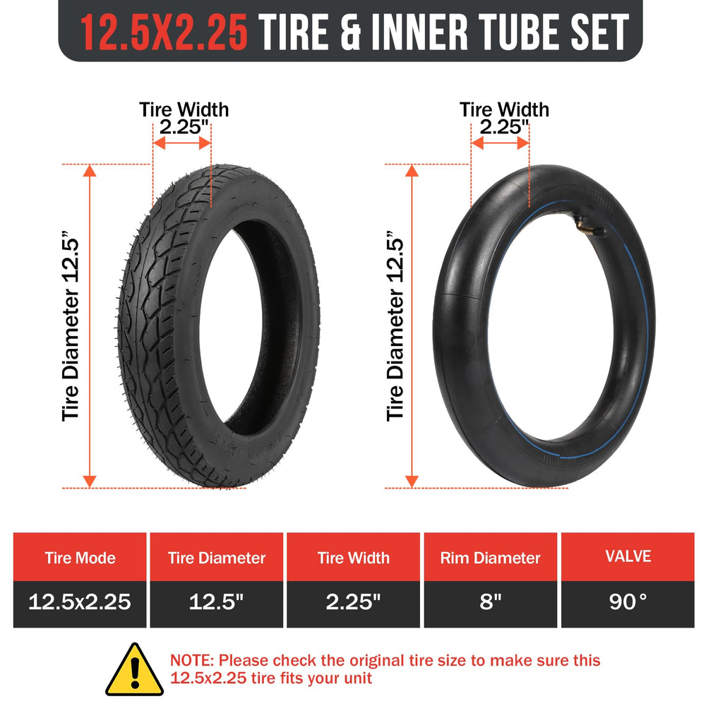 Angled valve stem on Molibisty tire and tube for easy inflation
