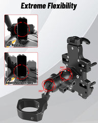 MOMI RAC GP dual 360-degree knobs enable precise angle positioning