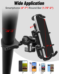 MOMI RAC GP universal compatibility fits 4.0–7.0 inch phones securely
